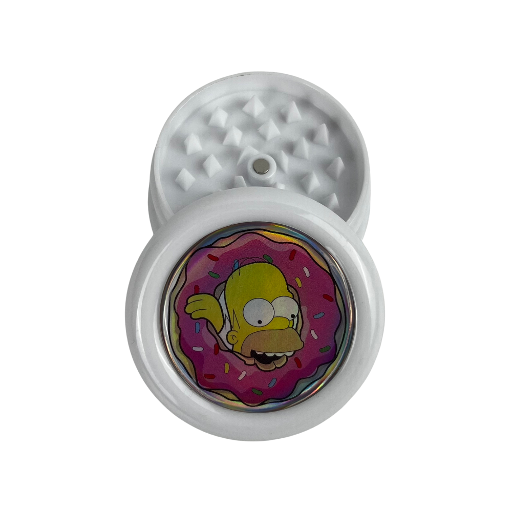 Grinder Beetle Print de 3 partes con diseño Donut Head y dientes piramidales frontal