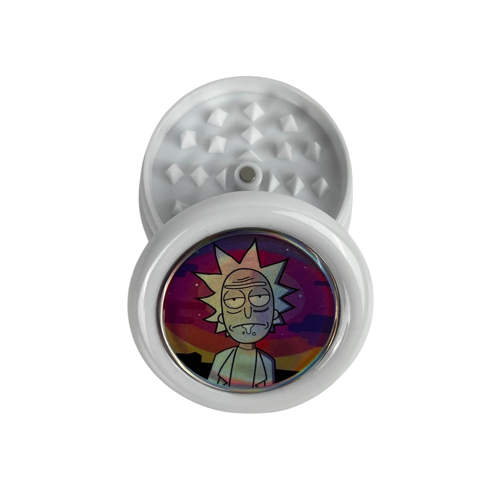 Grinder Beetle Print de 3 partes con diseño Rick Rainbow efecto holográfico frontal