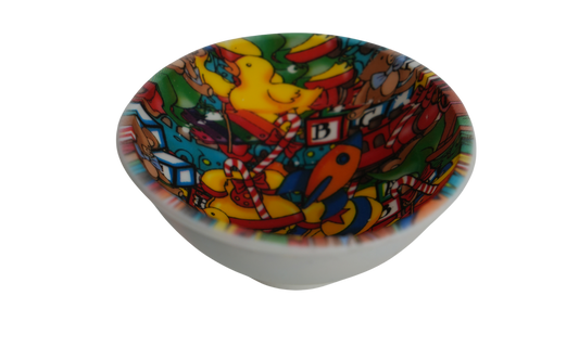 Bowl de silicona Full Color Beetle Print Toy Madness para mezclar sin mancharte