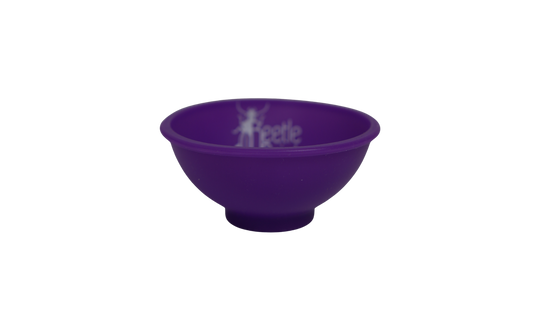 Bowl de Silicone Full Color Beetle Print® – Mistura sem sujares + Cinzeiro 2 em 1 Liso