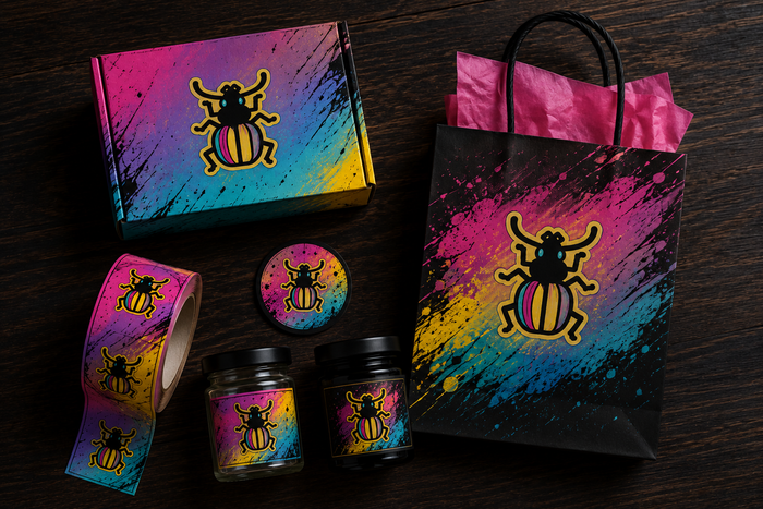 Packaging personalizado Beetle Print: cajas, bolsas y tarros de vidrio para marcas de la Comunidad Valenciana
