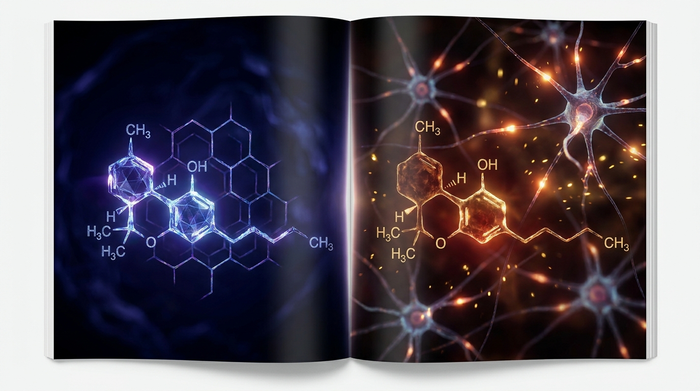 CBD vs THC diferencias moleculares Europa 2026