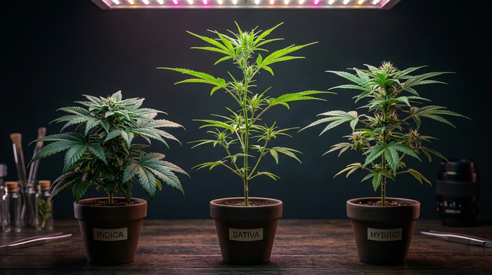 Indica vs Sativa vs Hybrid cannabis: what science says