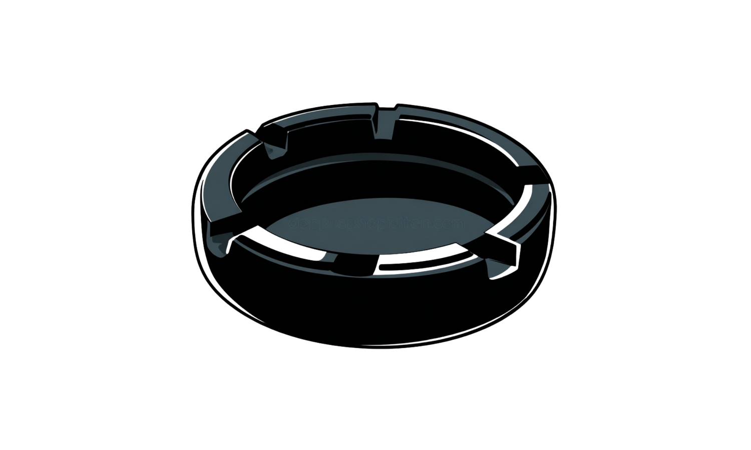 Beetle Print modern ash trays designed for everyday use