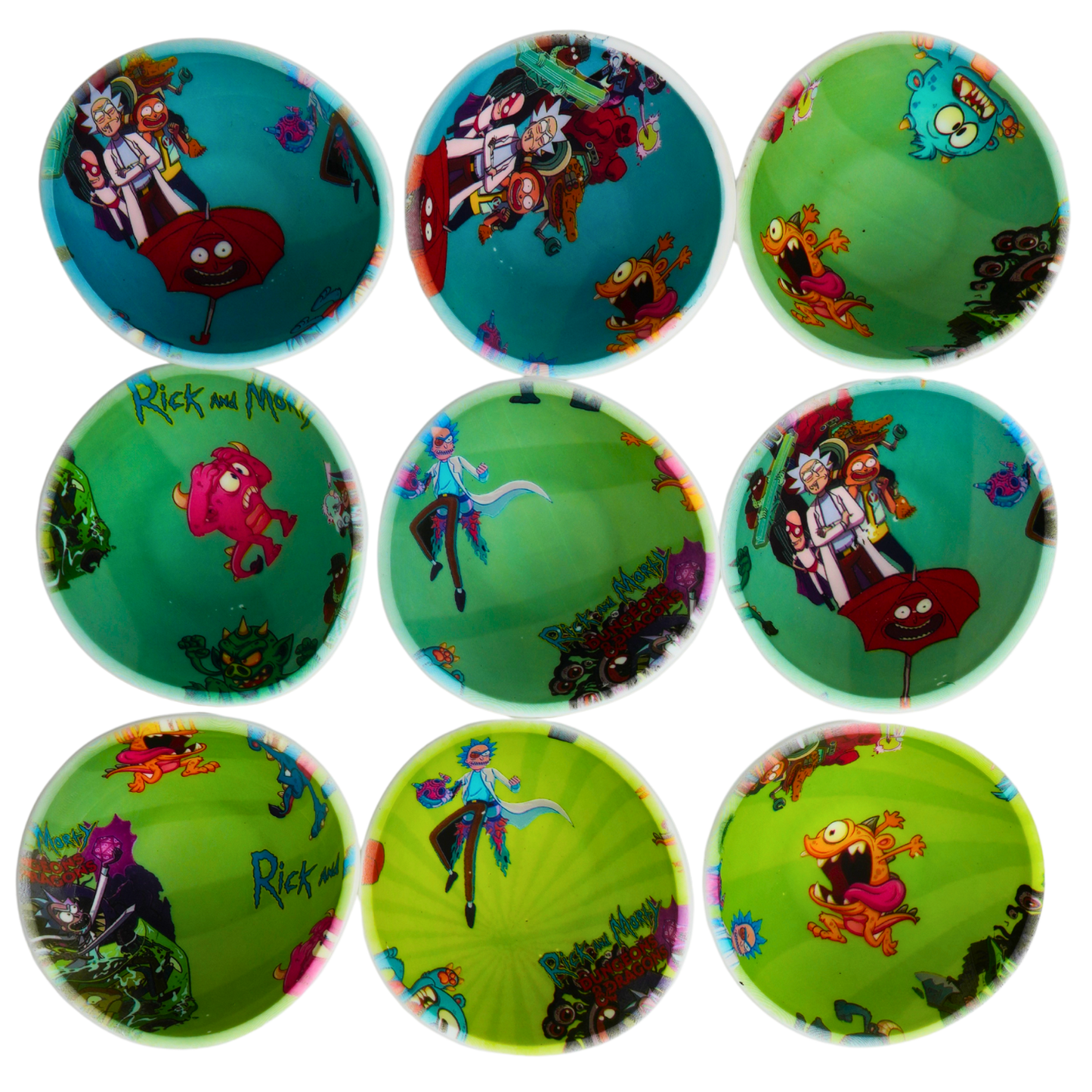 Bowl de Silicona Mix Estampado – Bowl + Cenicero 2 en 1