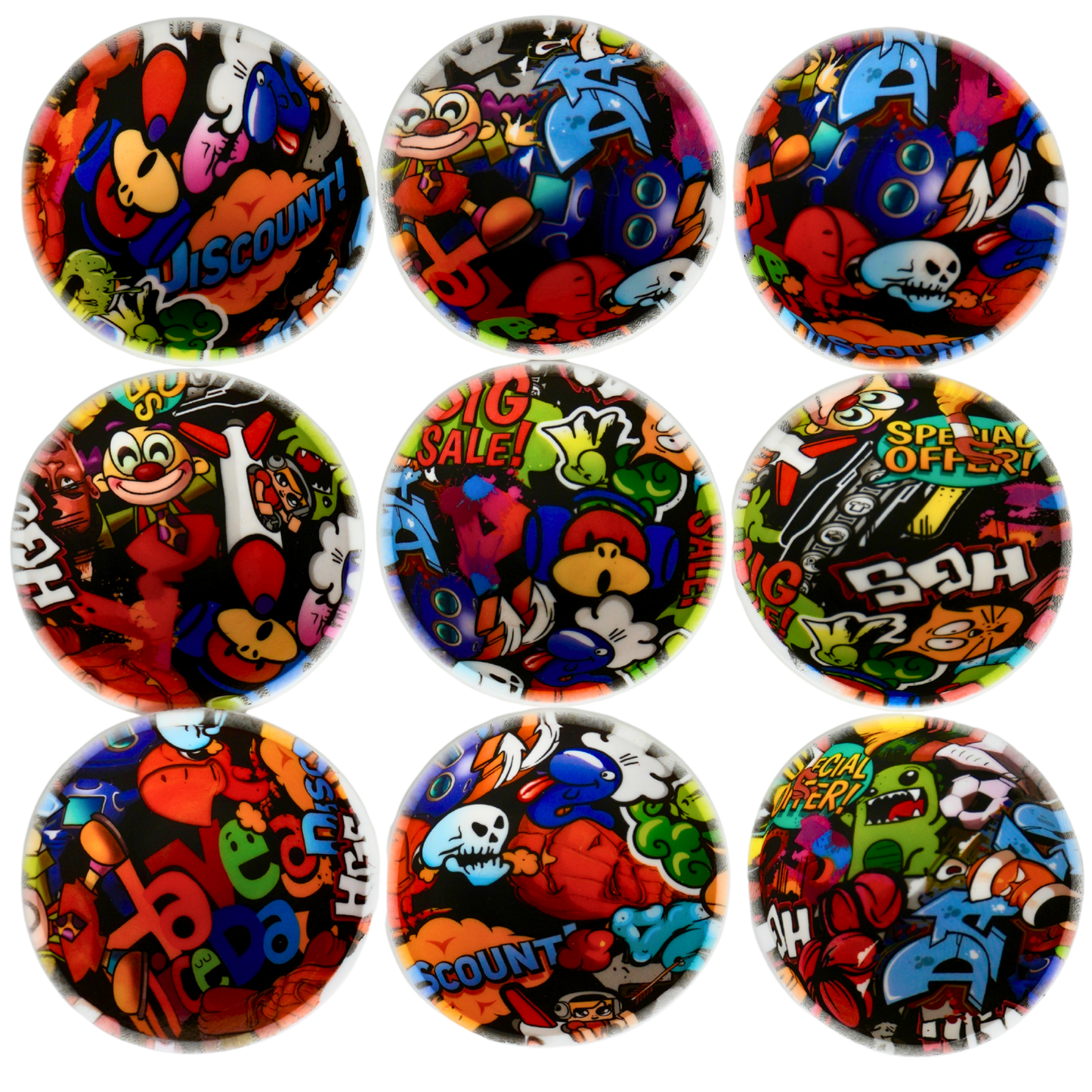 Bowl de Silicona Mix Estampado – Bowl + Cenicero 2 en 1