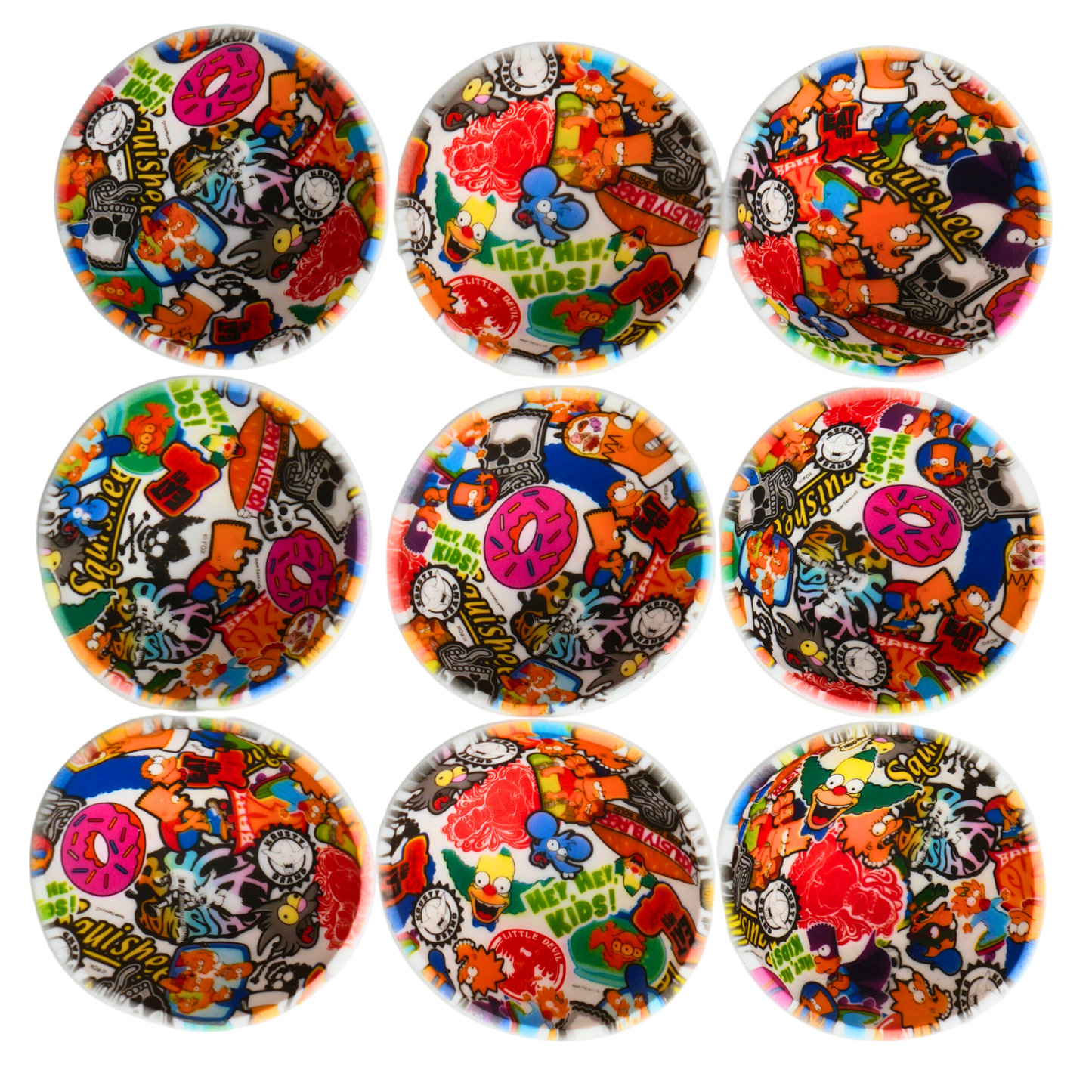Bowl de Silicona Mix Estampado – Bowl + Cenicero 2 en 1