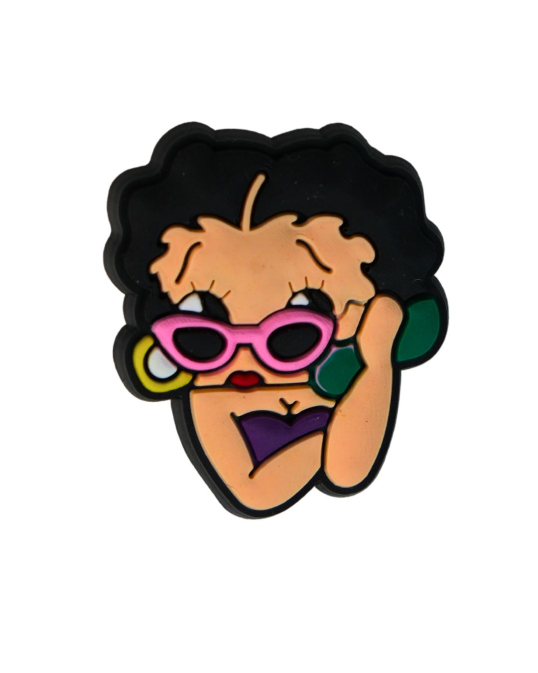 Charm de silicona Betty Boop para Crocs