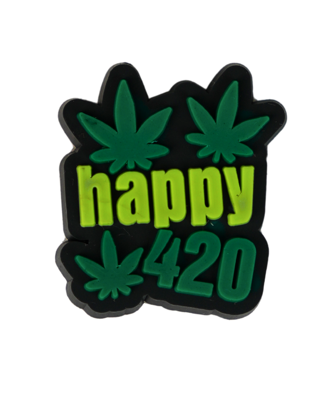 Charm de silicona Happy 420 para Crocs