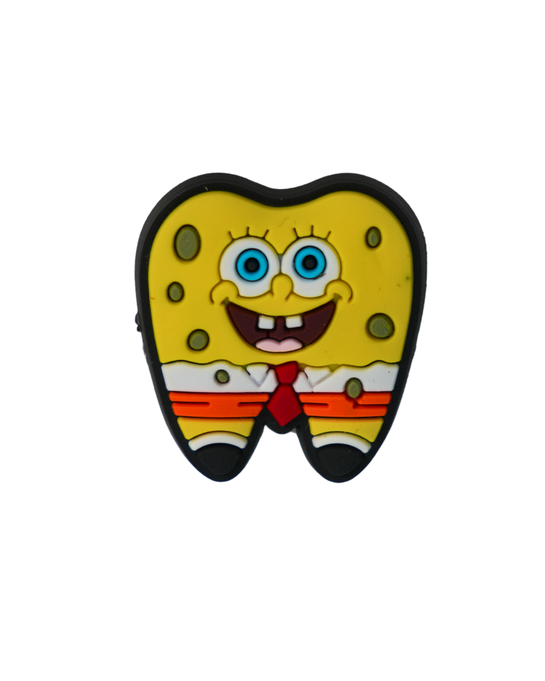 Charm de silicona con diseño de Bob Esponja.