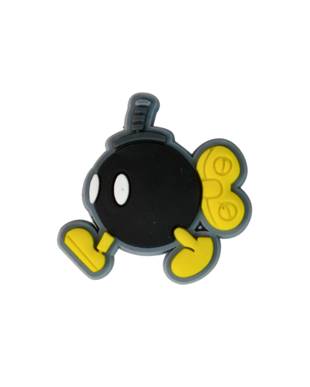 Charm de silicona con diseño de Bob-omba.