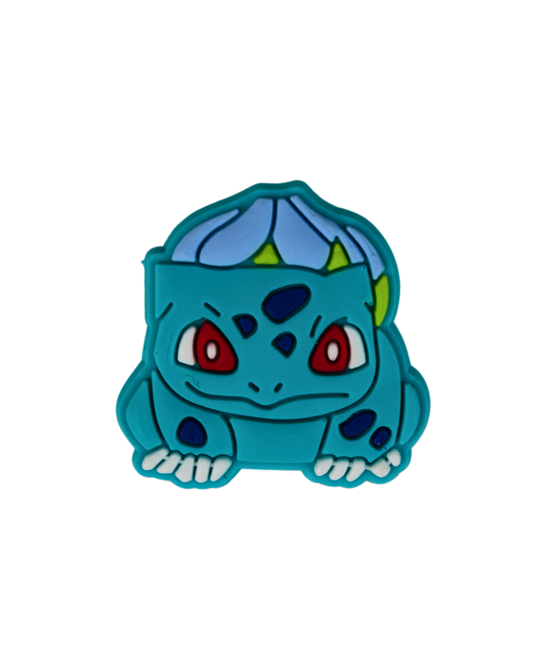 Charm de silicona con diseño de Bulbasaur.