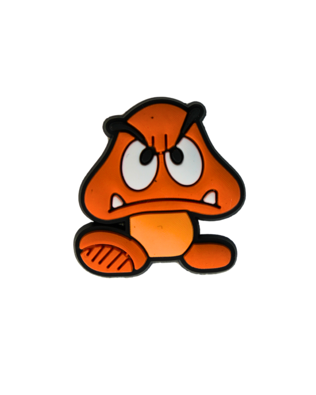 Charm de silicona con diseño de Goomba.
