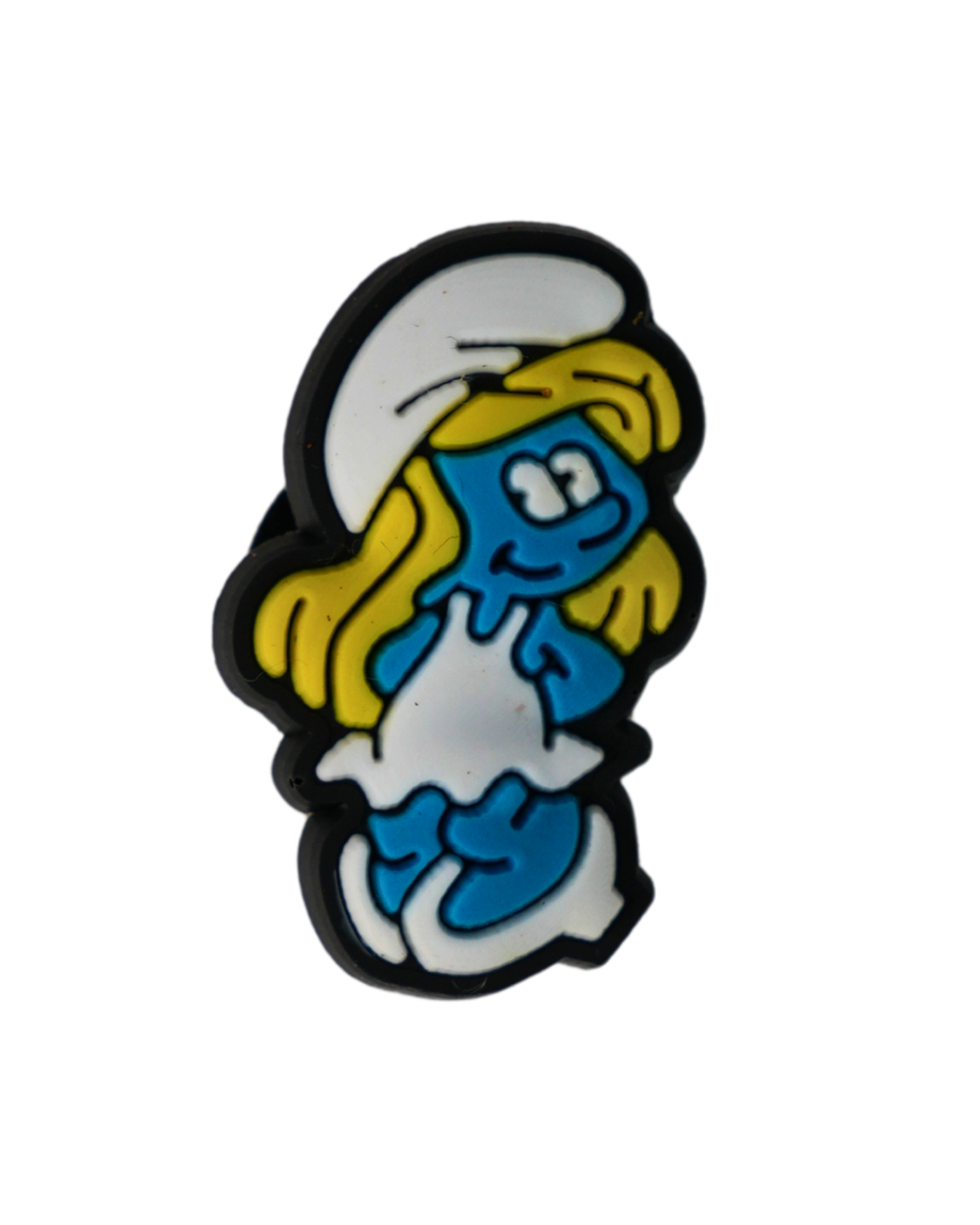 Charm de silicona Beetle Print con diseño inspirado en Pitufina.