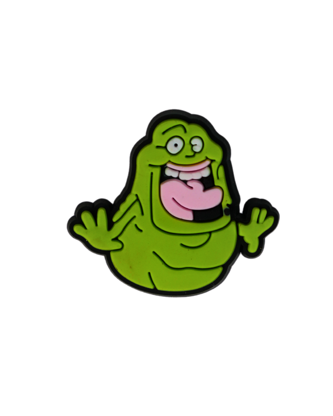 Charm de silicona Beetle Print con diseño inspirado en Slimer.