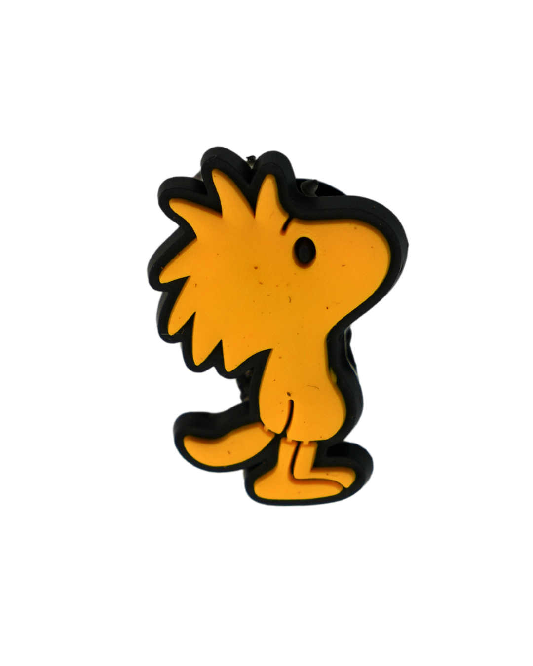 Charm de silicona con Woodstock de Snoopy.