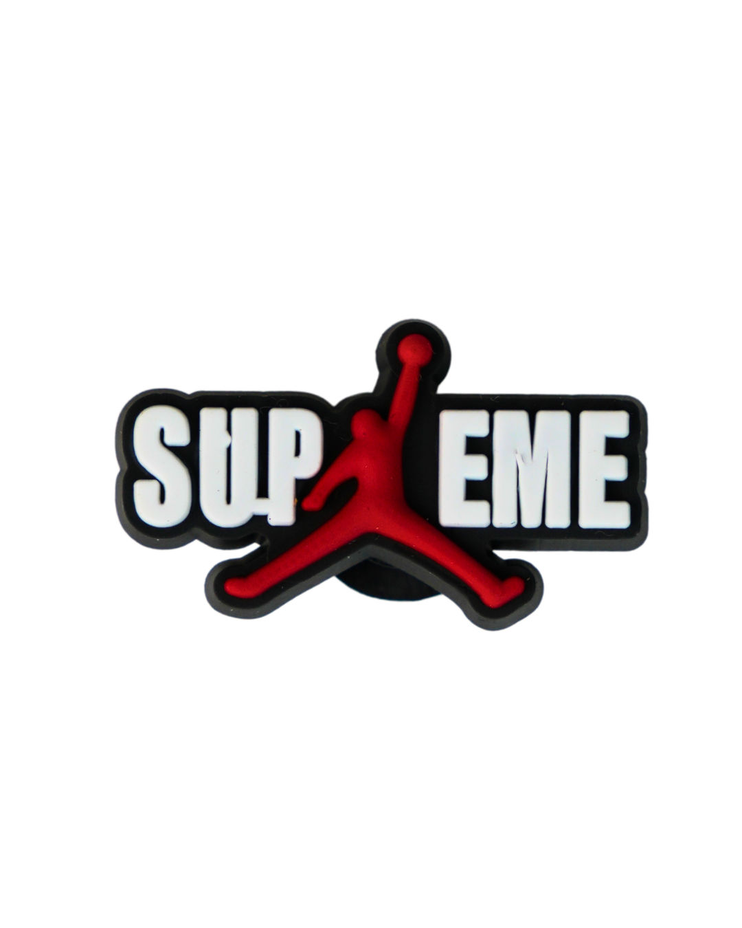Charm de silicona Supreme Jumpman para Crocs Beetle Print