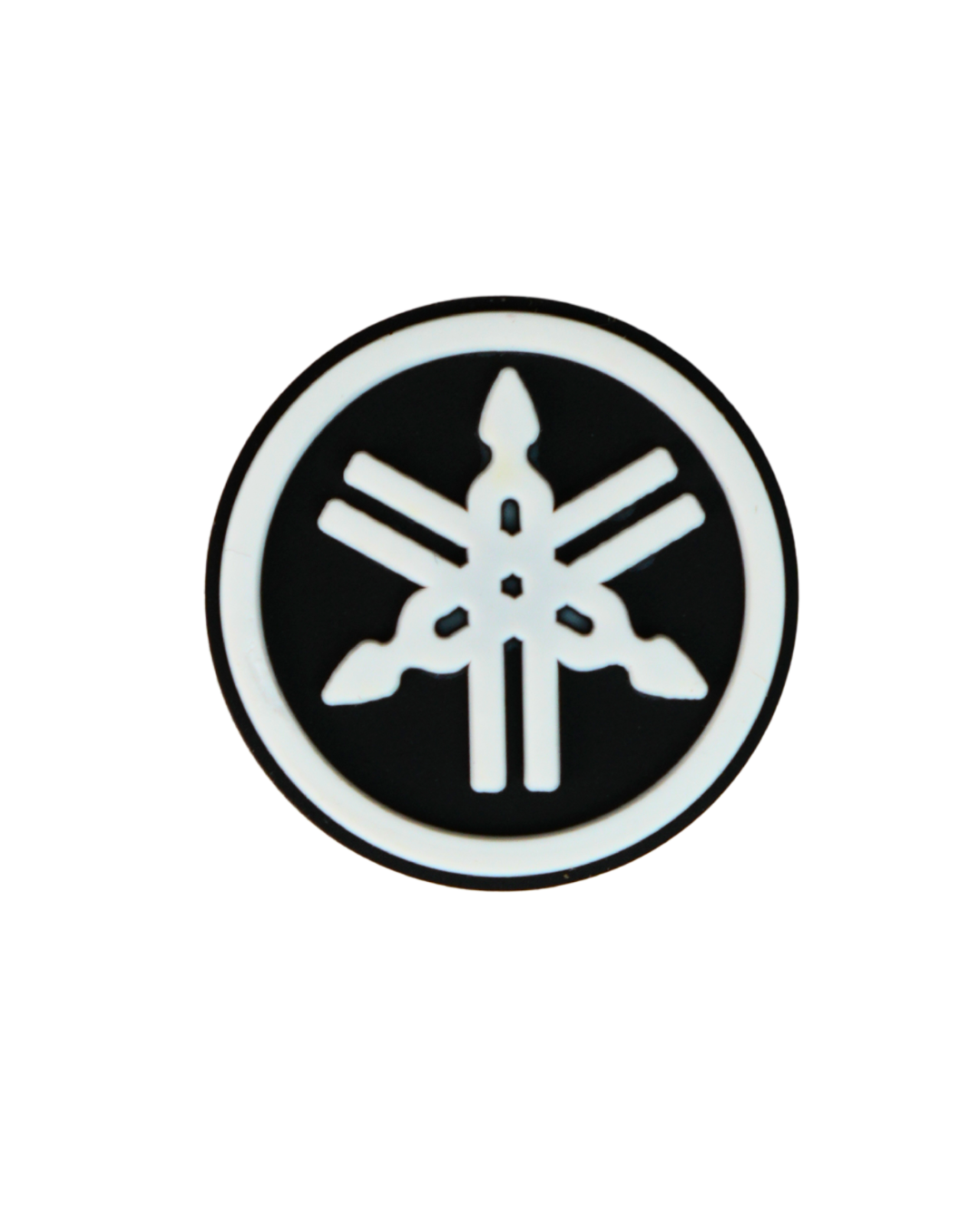 Charm de silicona logotipo Yamaha para Crocs