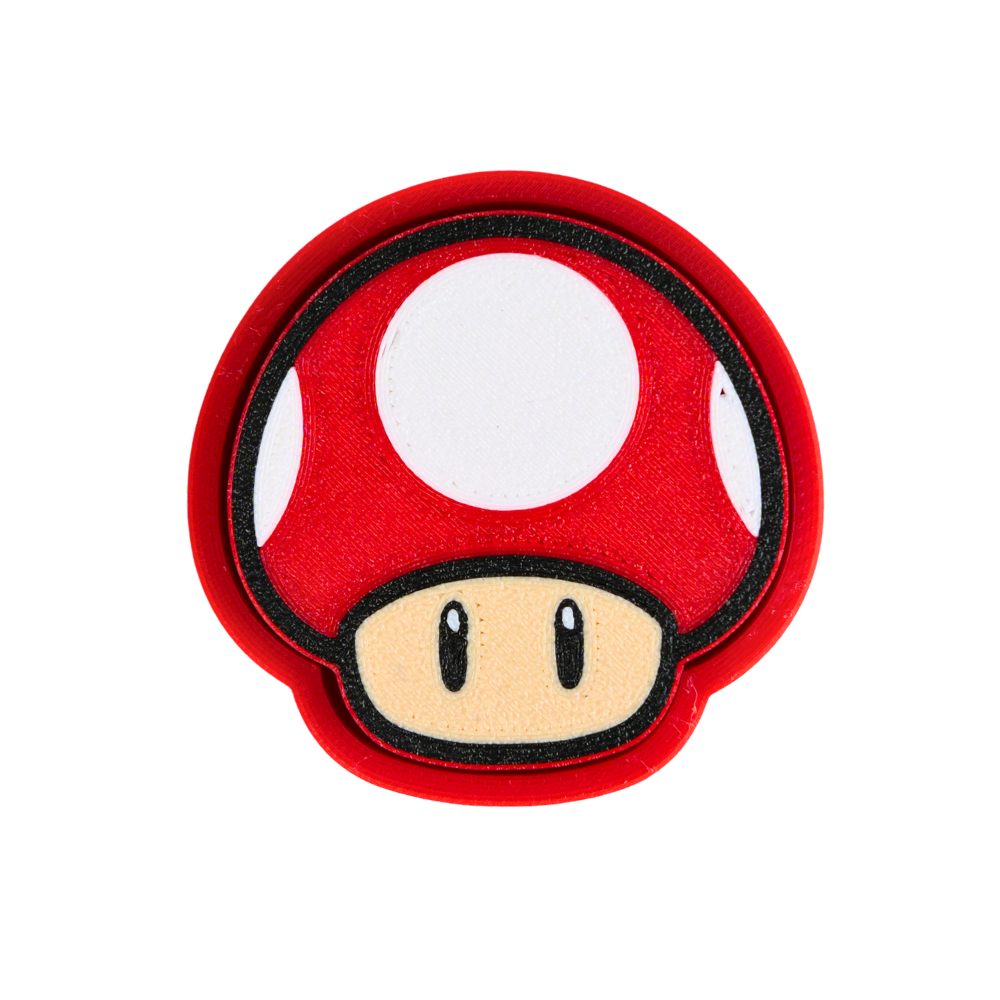 fidget antiestrés beetle print seta roja gaming retro vista superior diseño escritorio