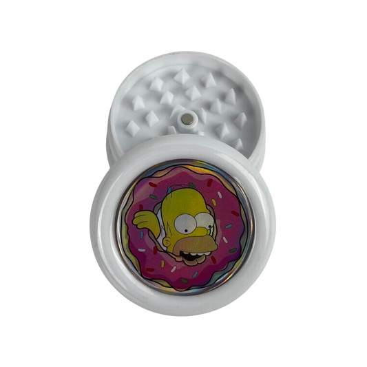 Grinder Beetle Print de 3 partes con diseño Donut Head y dientes piramidales frontal