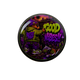 Grinder Good Vibes Beetle Print con tapa holográfica y base de cristal transparente premium