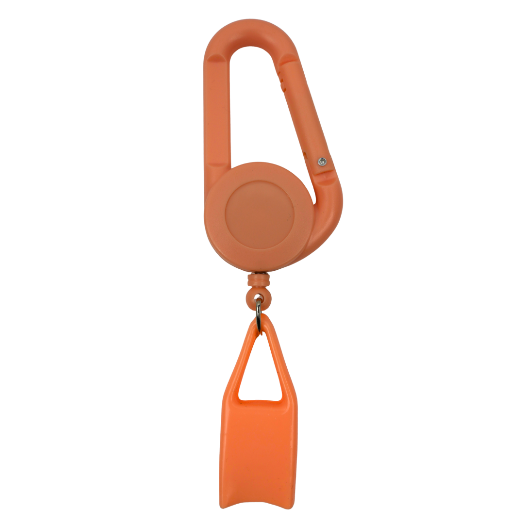 Lighter Leash Beetle Print color carne personalizable con mosquetón y cable extensible