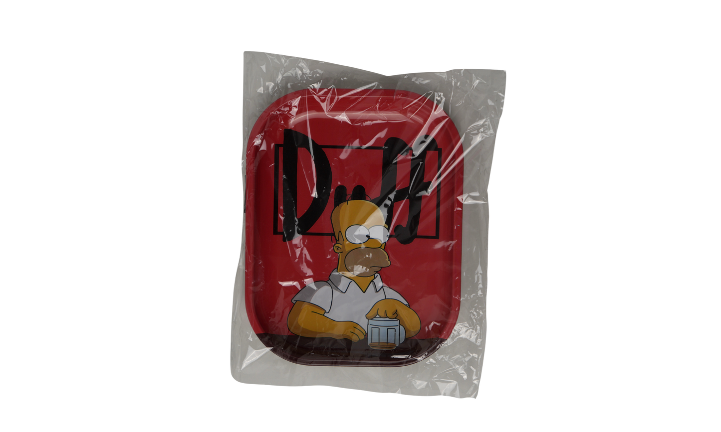 Homero Beer rolling tray lifestyle use Beetle Print packaging