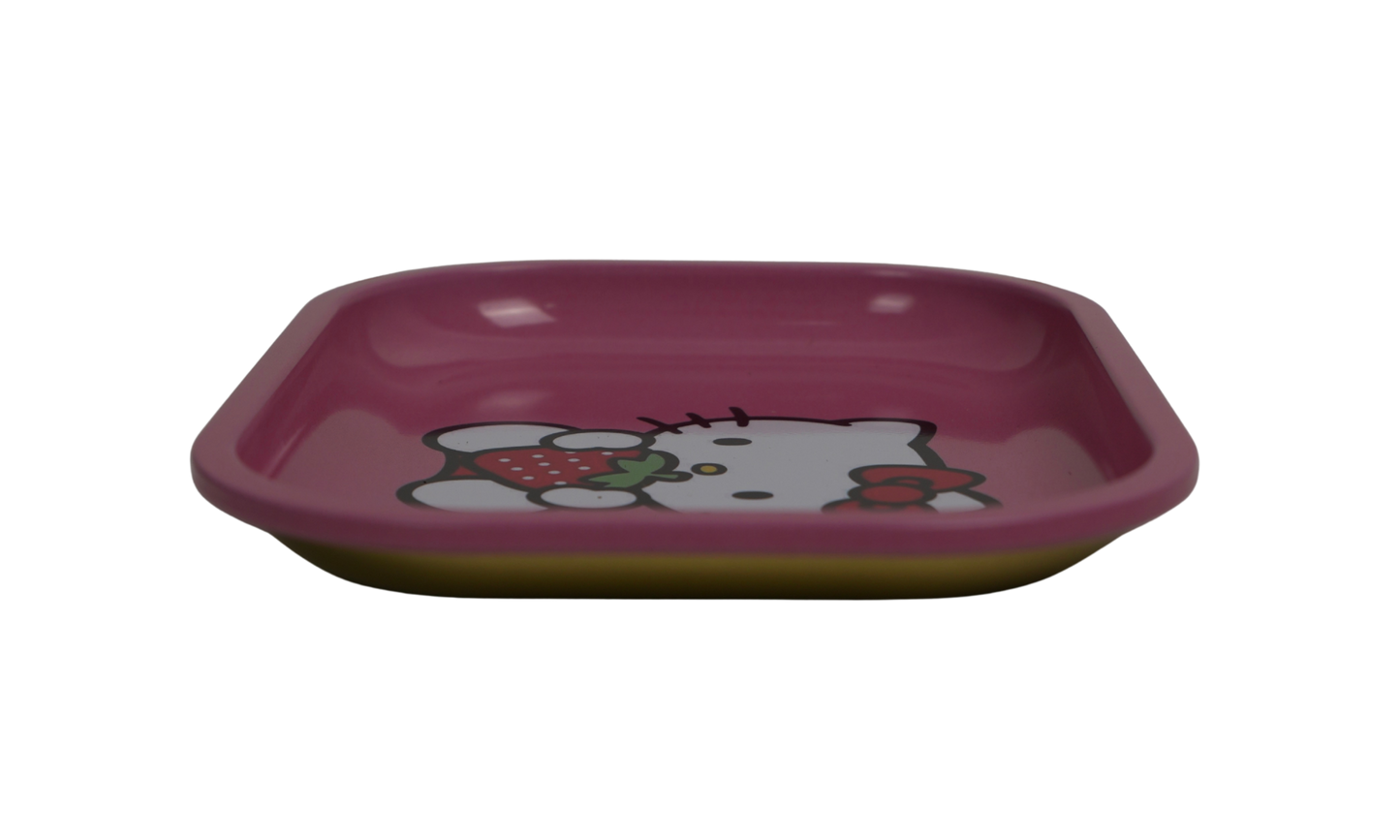 Pink kawaii rolling tray lifestyle use Beetle Print