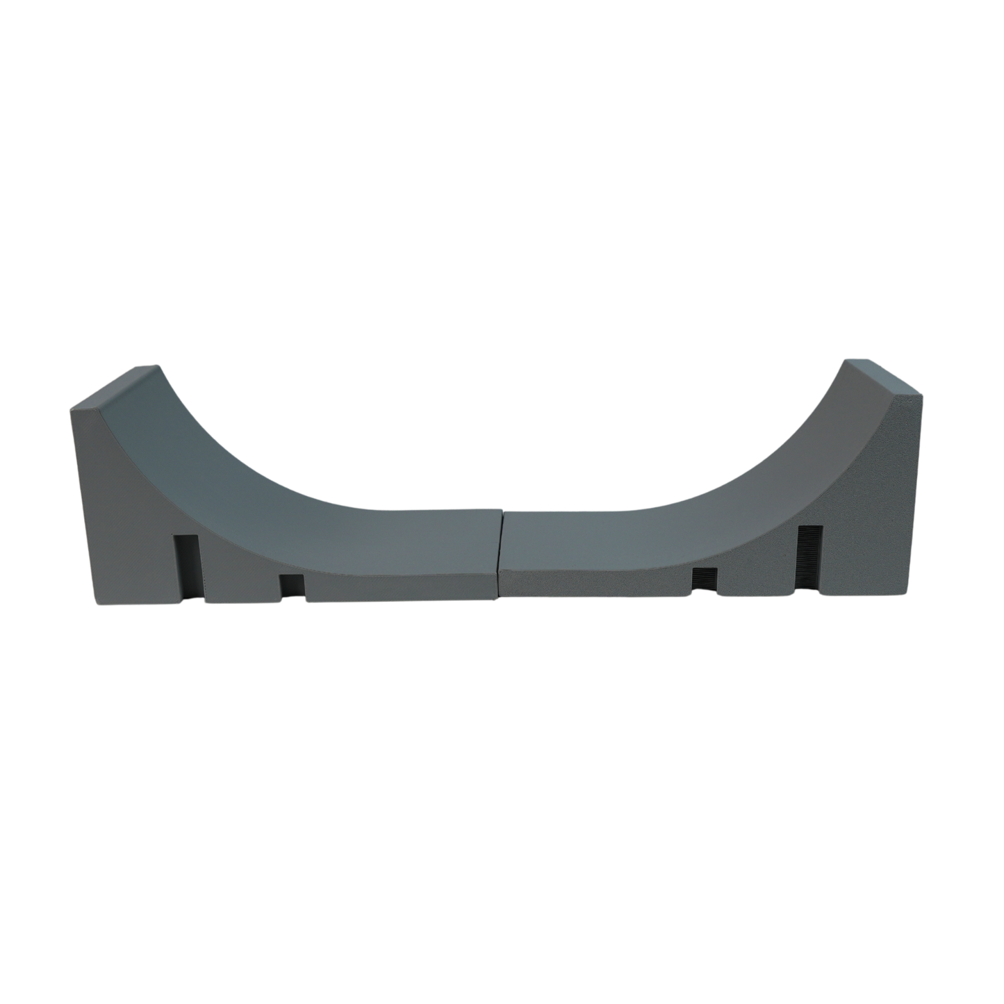 Pack de dos rampas modulares para fingerboard Beetle Print con conectores para ampliar y personalizar un skatepark.