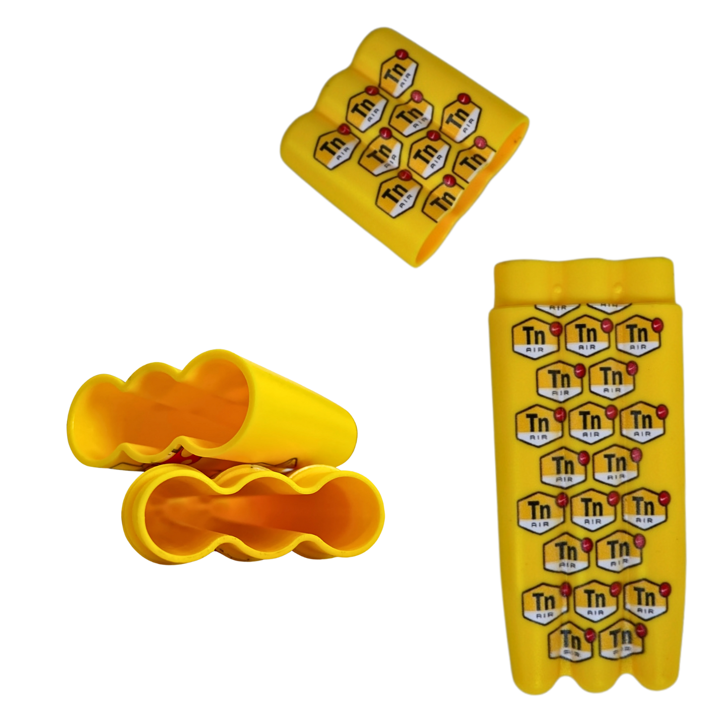 Portaconos Beetle Print con diseño TN Air para transportar y proteger hasta 3 conos de forma segura.