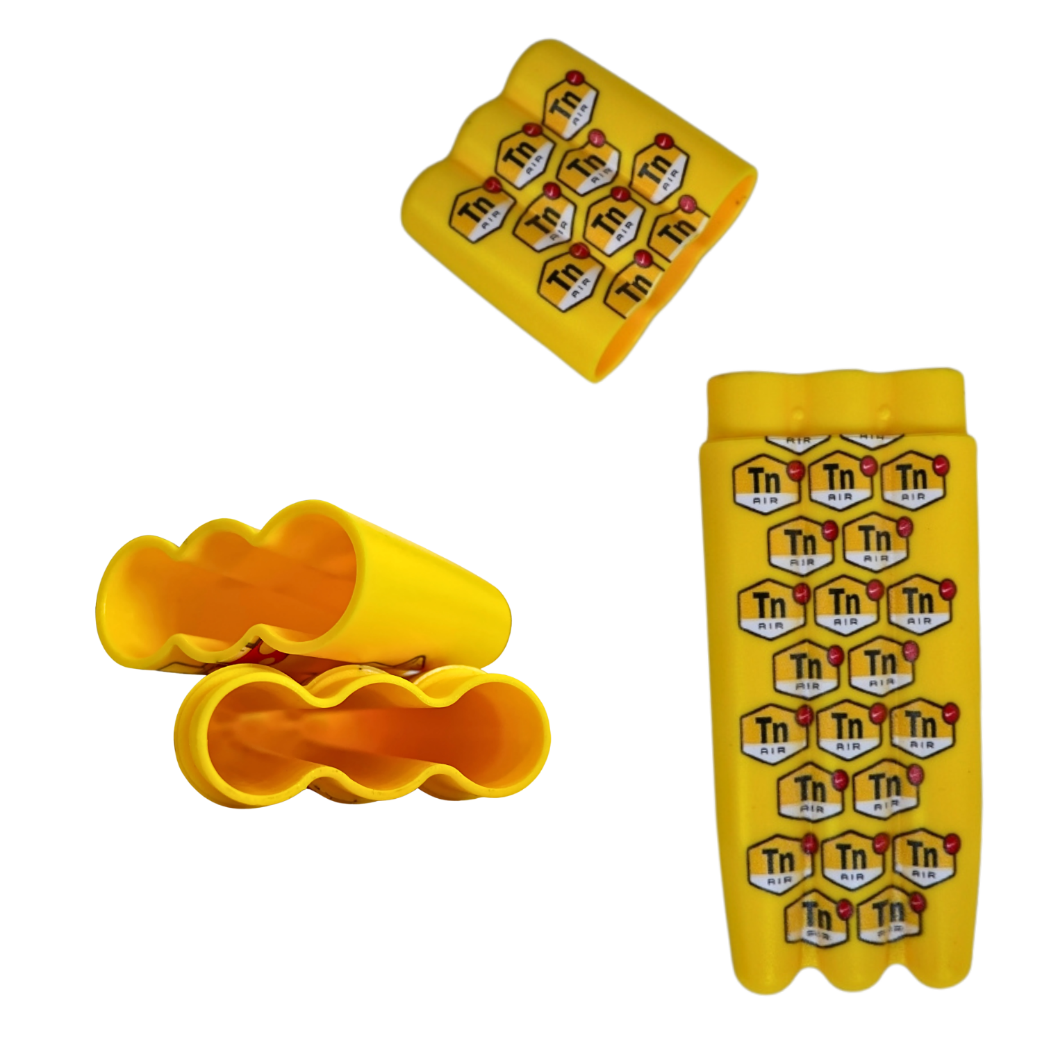 Portaconos Beetle Print con diseño TN Air para transportar y proteger hasta 3 conos de forma segura.