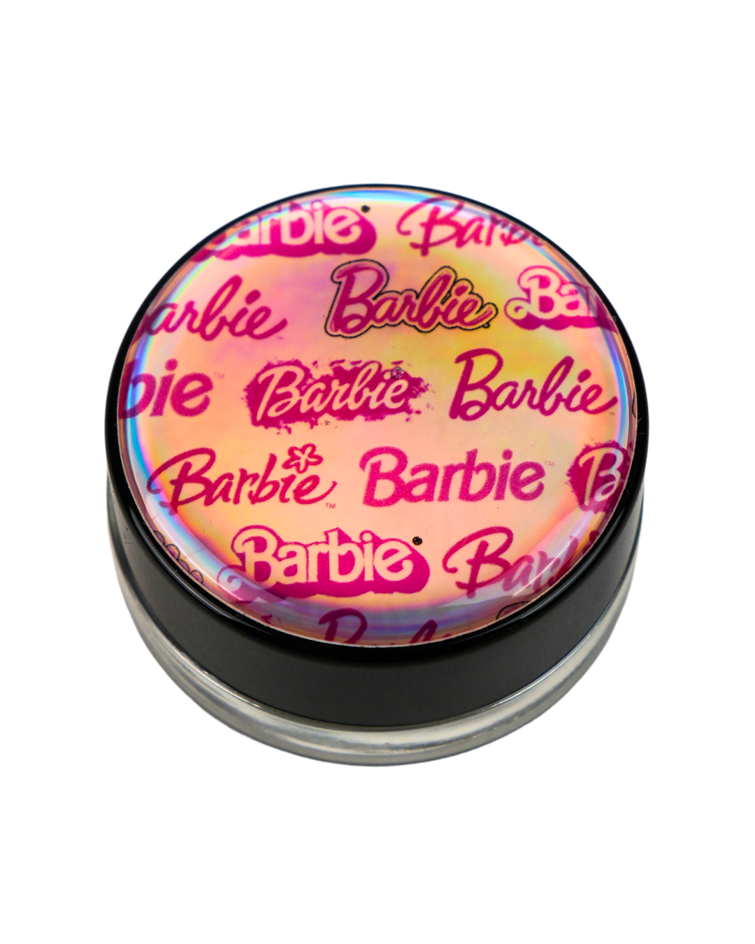 Tarro de silicona Beetle Print con diseño holográfico inspirado en Barbie