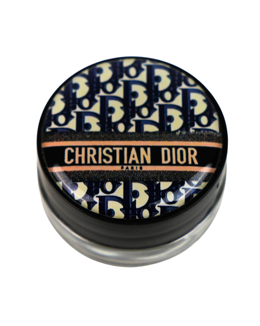 Tarro de silicona Beetle Print con diseño inspirado en Christian Dior