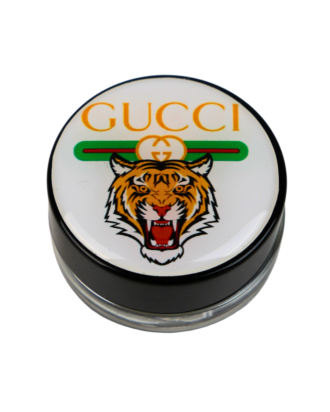 Tarro de silicona Beetle Print con diseño inspirado en Gucci con tigre