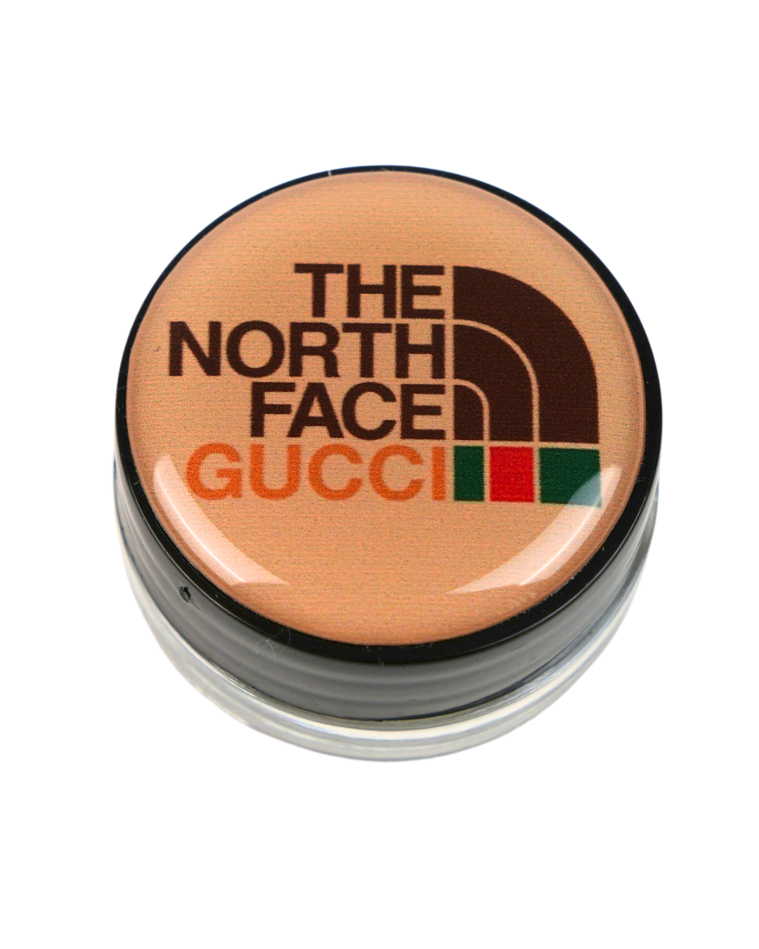 Tarro de silicona Beetle Print con diseño inspirado en The North Face x Gucci