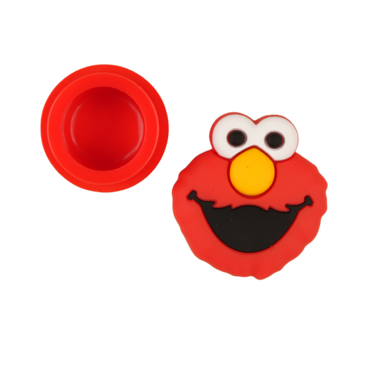 Wax de silicona Red Monster Face Edition mostrando el interior antiadherente y la tapa desmontable.