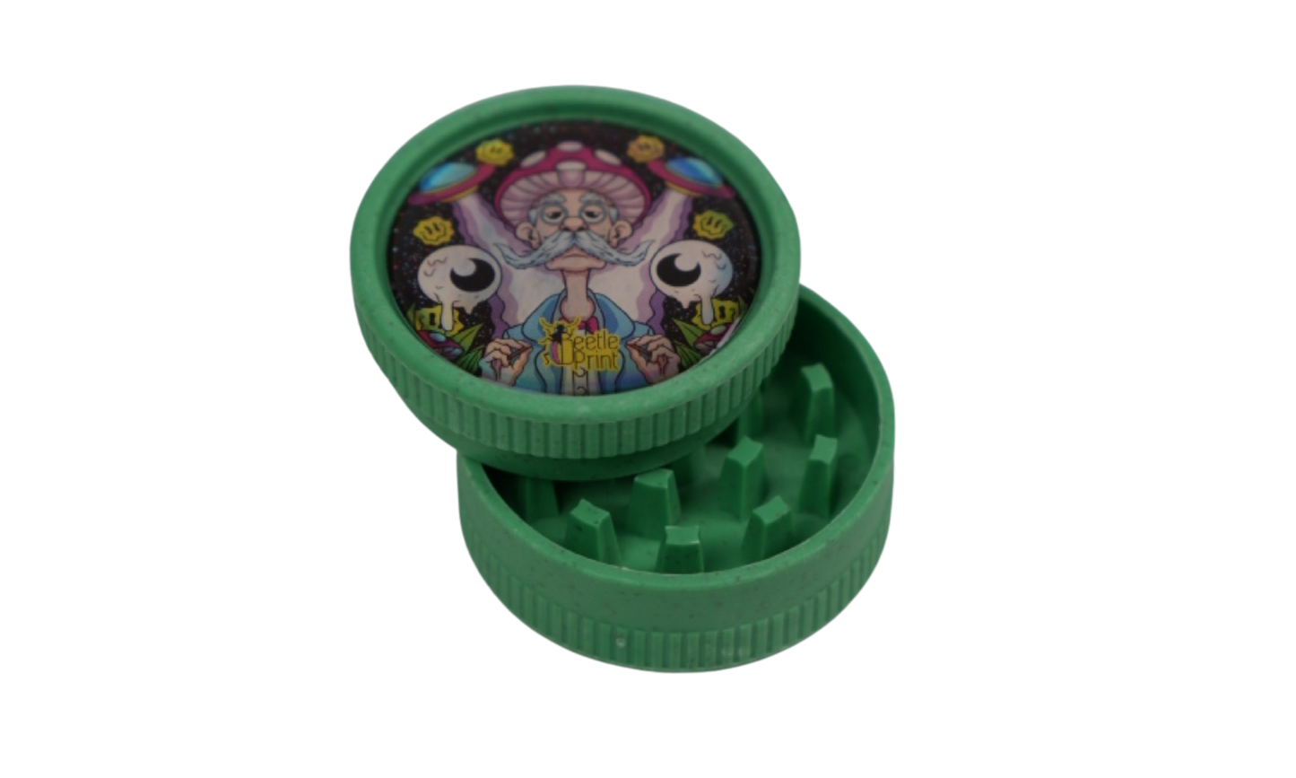 Grinder Biodegradable Beetle Print® – Logo B | Molinillo ecológico resistente y ligero