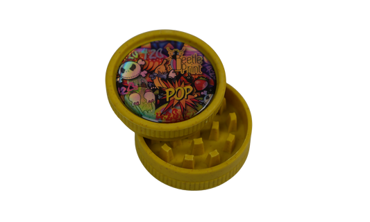 Grinder biodégradable Beetle Print – Design collage motif A