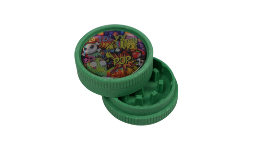 Grinder biodegradable Beetle Print – Diseño collage patrón A