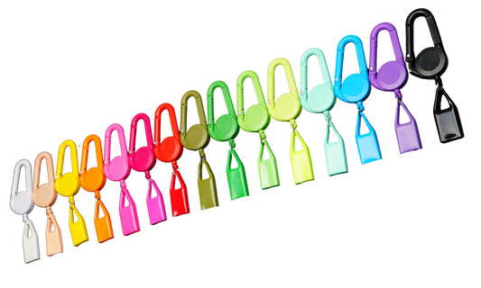 Lighter leash retráctil tipo picamechero con mosquetón Beetle Print sin personalizar