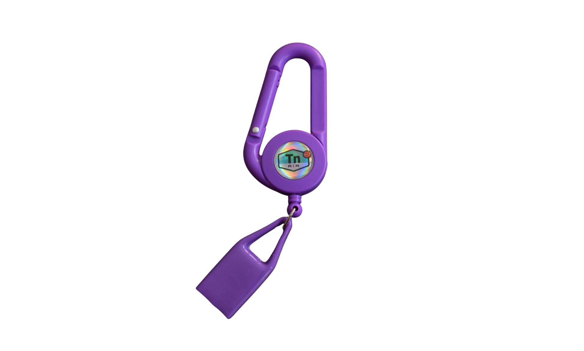 Lighter leash retráctil tipo picamechero anti-pérdidas con mosquetón y logo DIR2 (no incluye mechero)