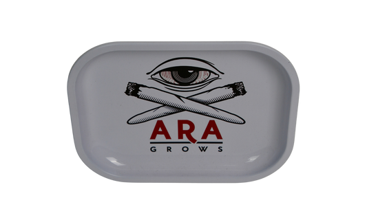 Bandeja de liar metálica ARA Grows – Diseño gráfico Beetle Print®