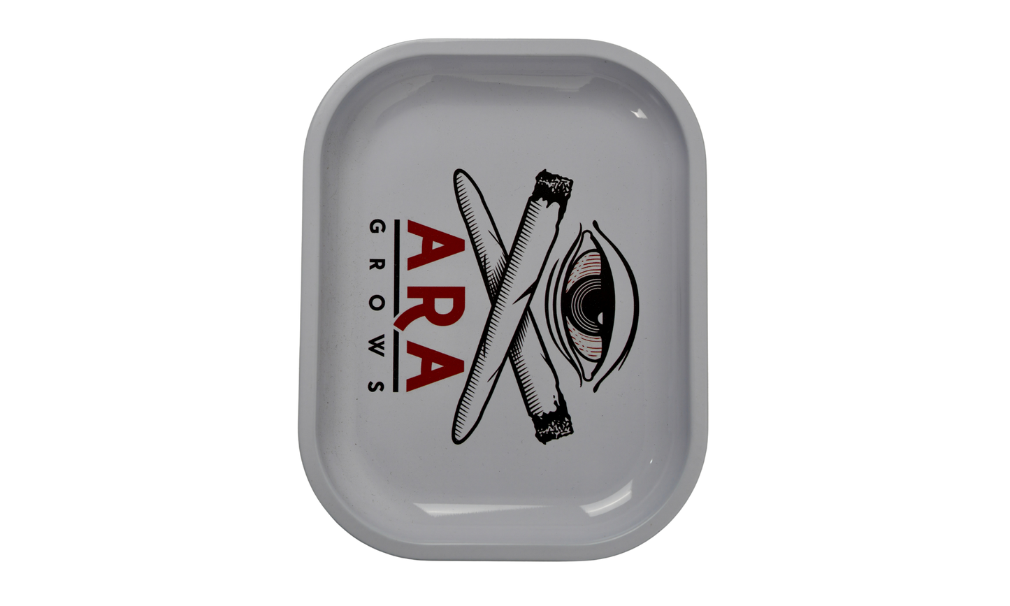 Bandeja de liar metálica ARA Grows – Diseño gráfico Beetle Print®