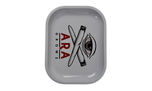 Bandeja de liar metálica ARA Grows – Diseño gráfico Beetle Print®