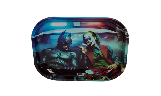 Bandeja de liar metálica Night Encounter – Diseño gráfico Beetle Print®