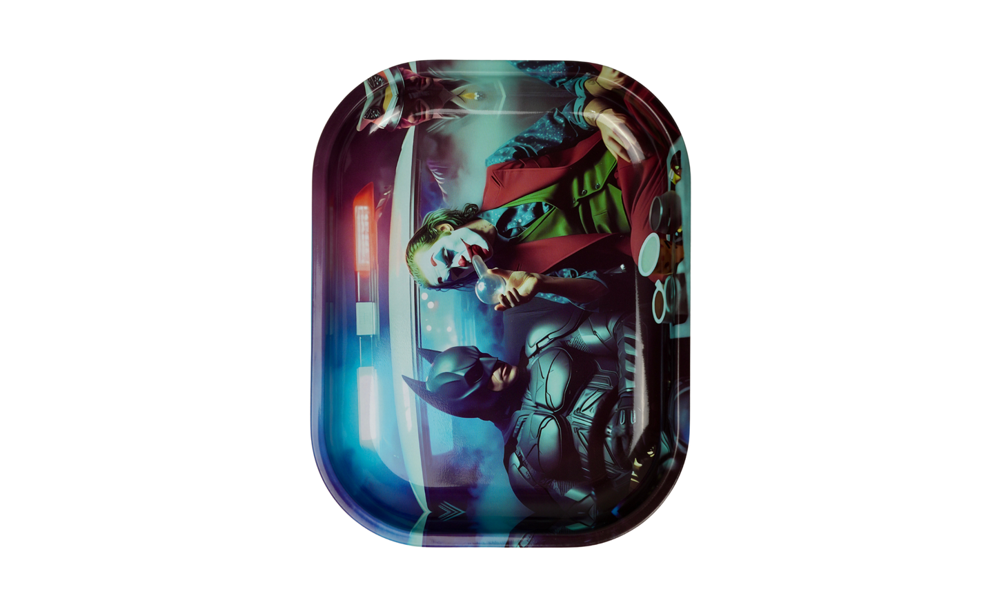 Bandeja de liar metálica Night Encounter – Diseño gráfico Beetle Print®