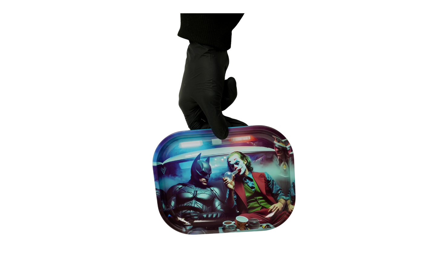 Bandeja de liar metálica Night Encounter – Diseño gráfico Beetle Print®