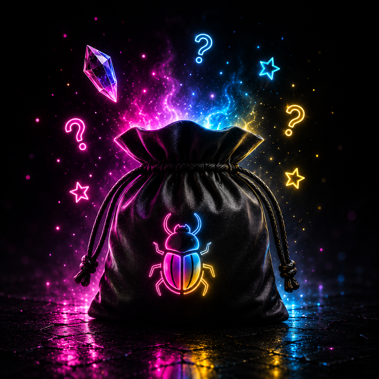 Mystery Box 10€ Beetle Print con selección sorpresa de accesorios coleccionables, artículos exclusivos y productos originales de edición especial.