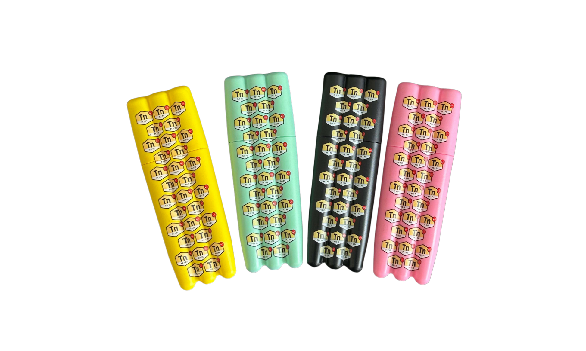 Detalle del logo DIR en portaconos Beetle Print