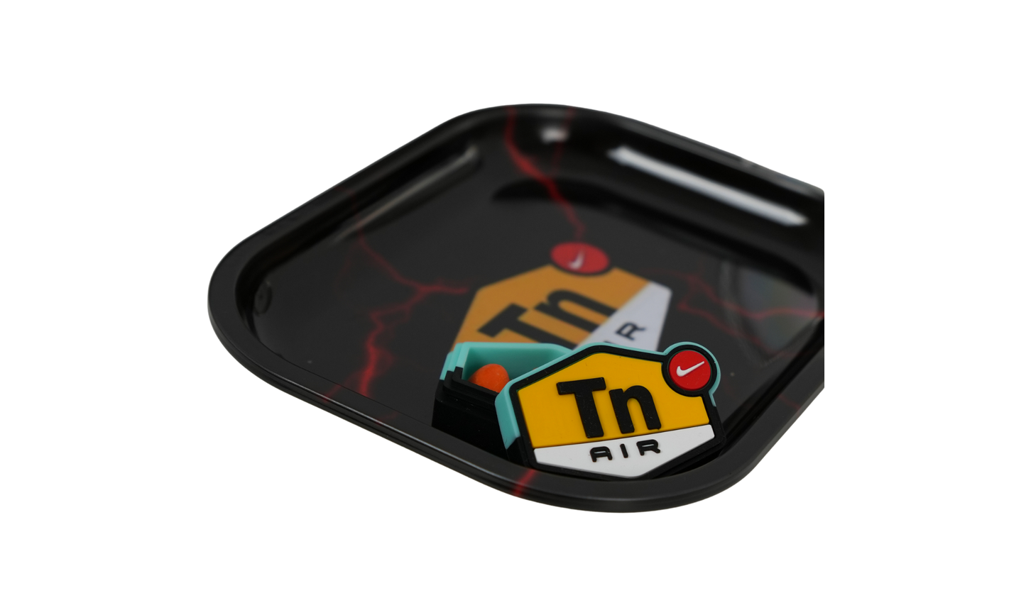 Pack Bandeja Metálica + Wax de Silicona logo DIR Beetle Print® | Set premium para extractos y parafernalia